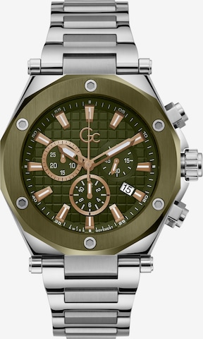 Orologio analogico 'Legacy' di Gc in verde: frontale