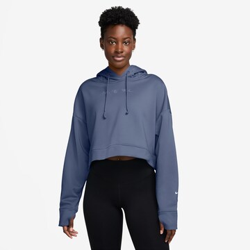 NIKE Athletic Sweatshirt in Blue