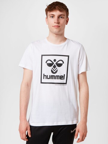 Hummel Functioneel shirt in Wit: voorkant