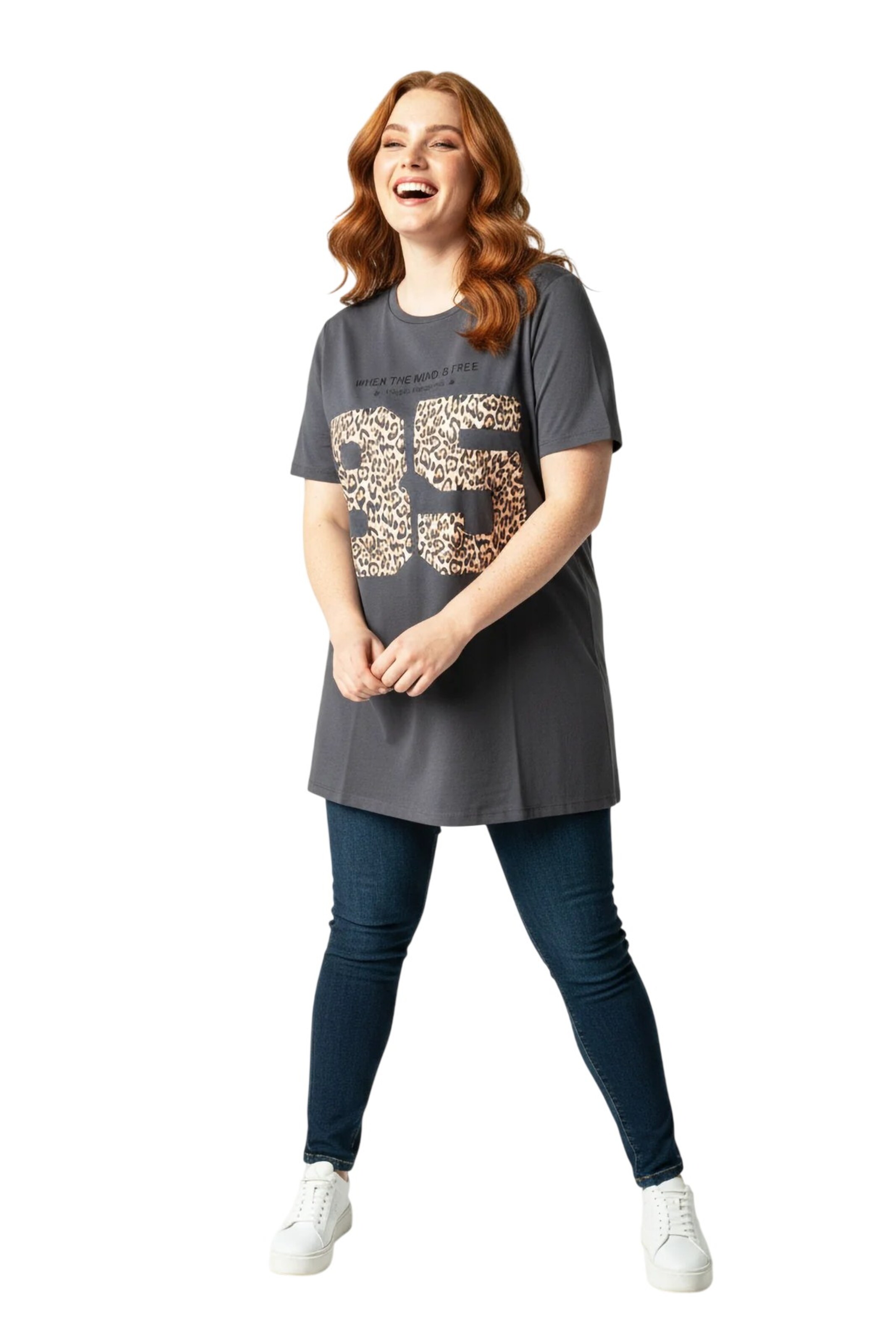 Shape Of You Shirt in Grey