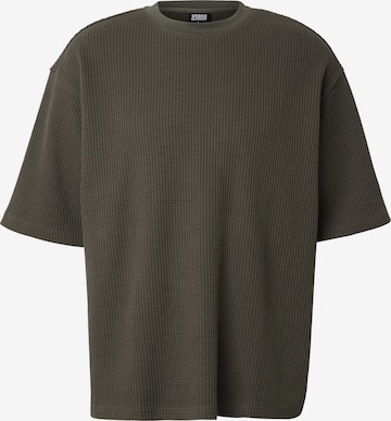 T-Shirt Urban Classics en vert : devant