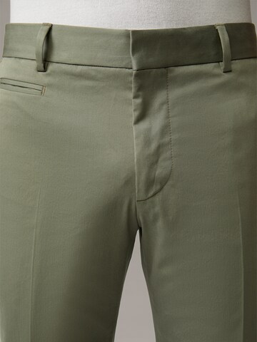Coupe slim Pantalon à plis 'Kyle' STRELLSON en vert