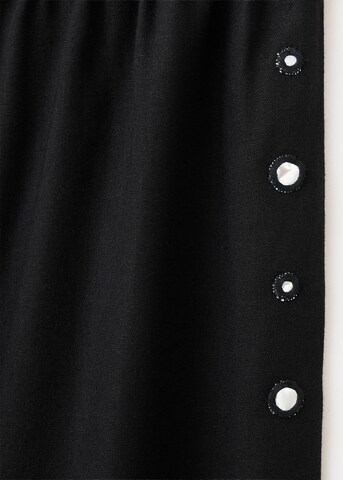 MANGO TEEN Regular Pants 'Basicrn' in Black