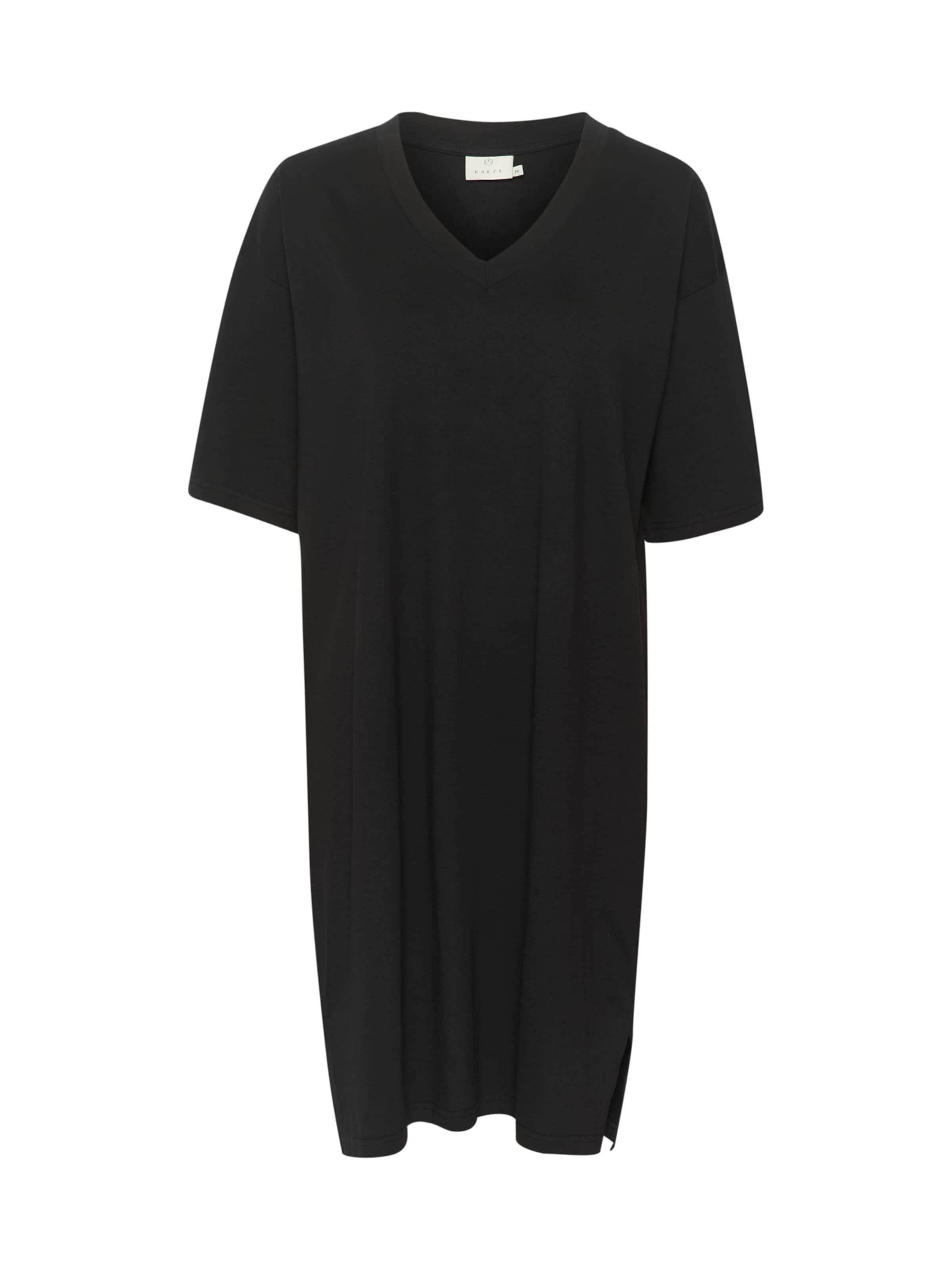Kaffe Kleid 'Edna' in Schwarz: Vorderseite