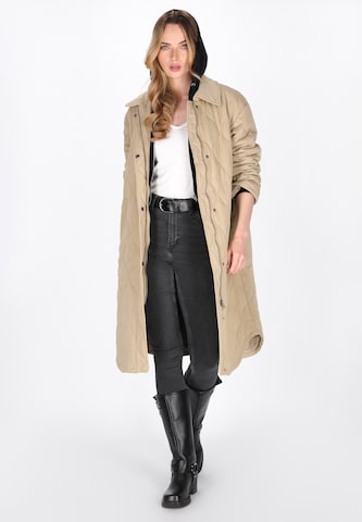 Manteau mi-saison DreiMaster Vintage en beige