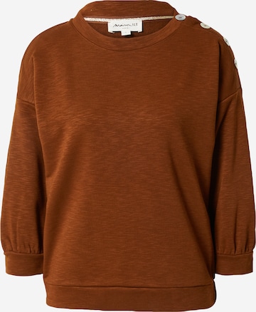 T-shirt 'CLIFF' Maison 123 en marron : devant