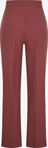Loosefit Pantaloni con piega frontale 'Walk With Me - Resound NYC Version' di 4funkyflavours in rosso