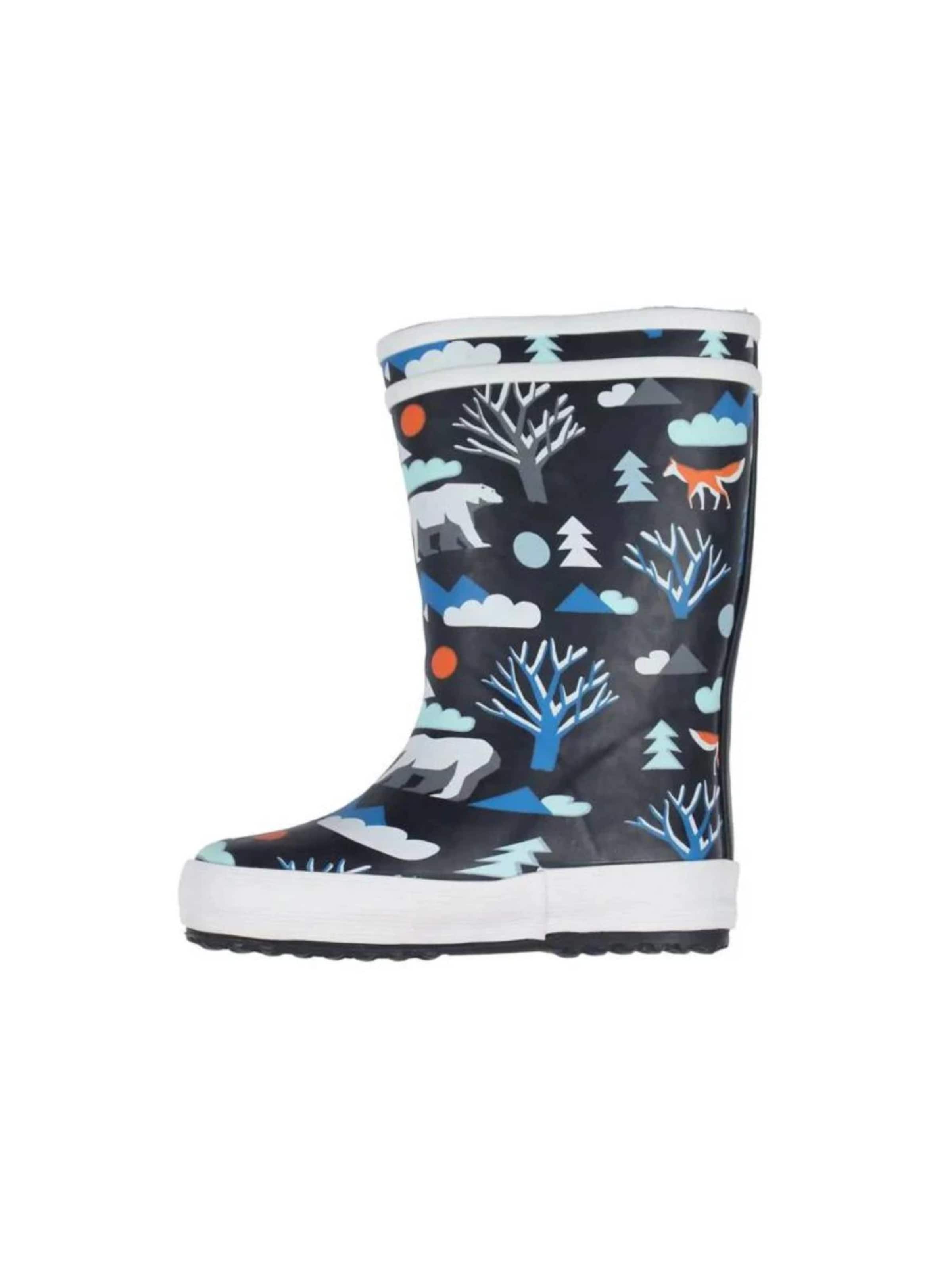 AIGLE Regenlaarzen 'LOLLY POP FUR' in Gemengde kleuren