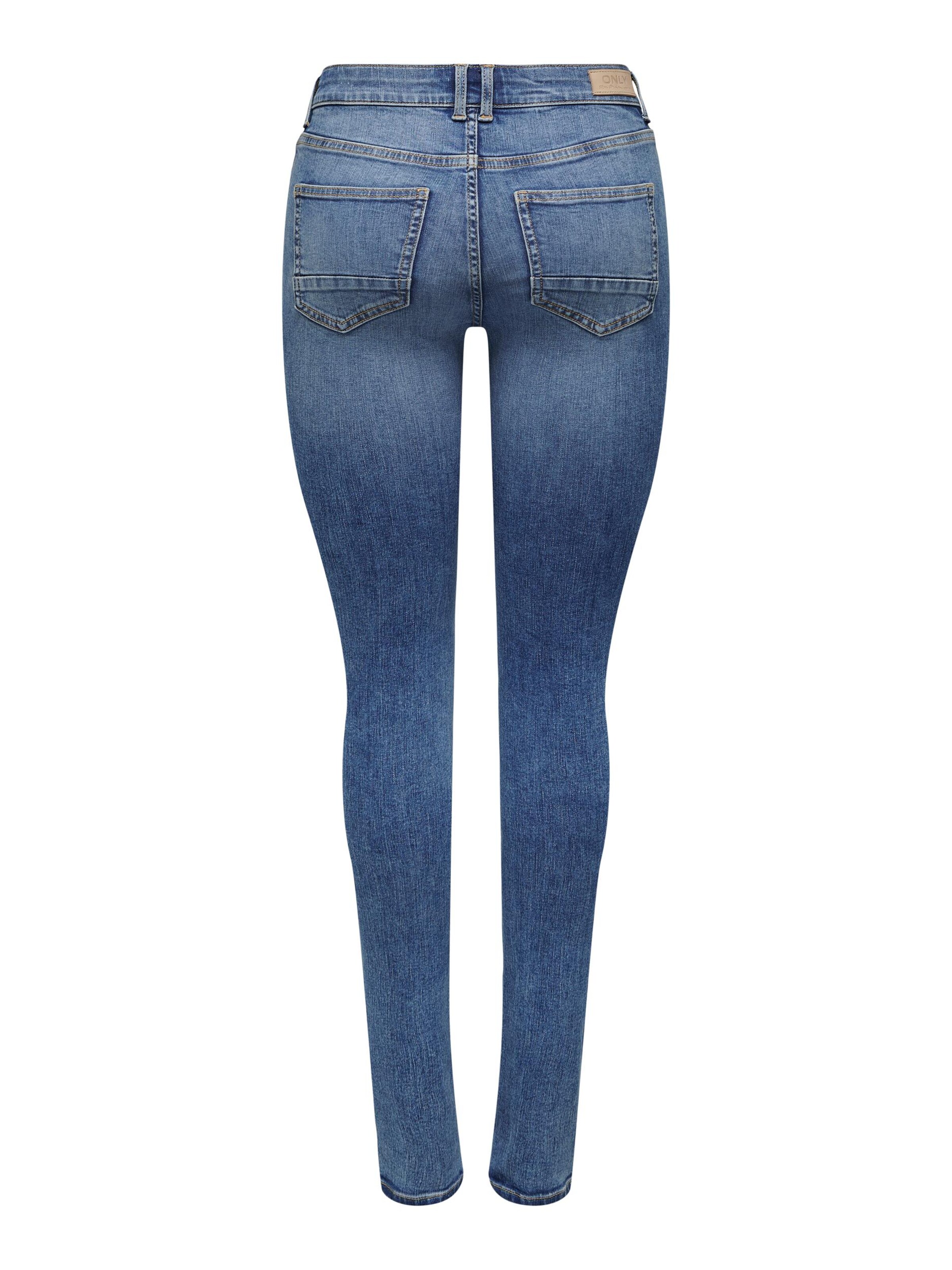 ONLY Скинни Джинсы 'BLUSH' в Синий