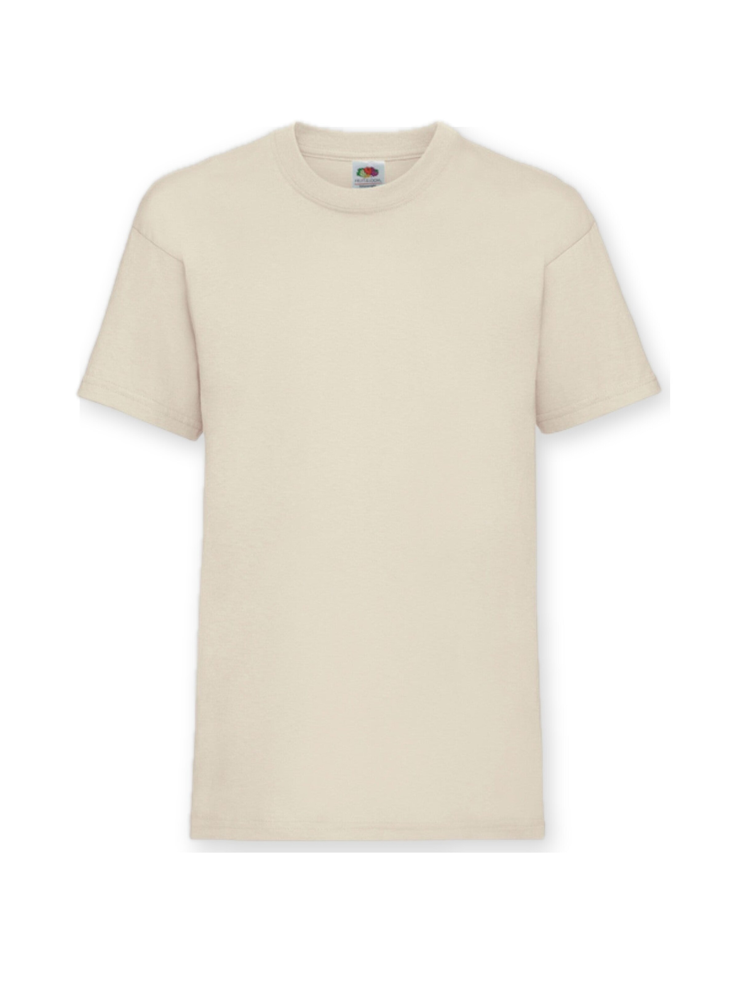 FRUIT OF THE LOOM Shirt 'T-shirt for kids' in Wit: voorkant