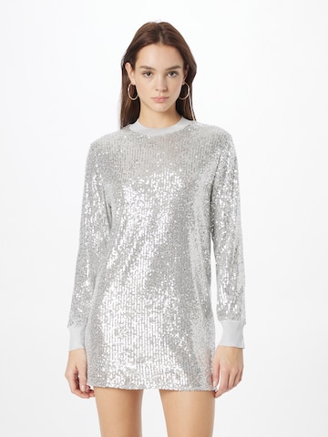 AllSaints Kleid 'JUELA' in Silber: predná strana