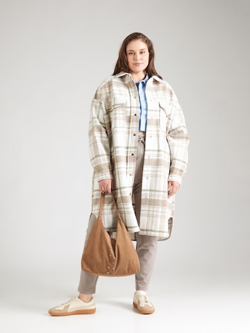 Vero Moda Curve Between-Seasons Coat 'VMCVINCE' in Green