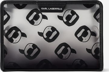 Karl Lagerfeld Kosmeetikakott, värv must: eest vaates
