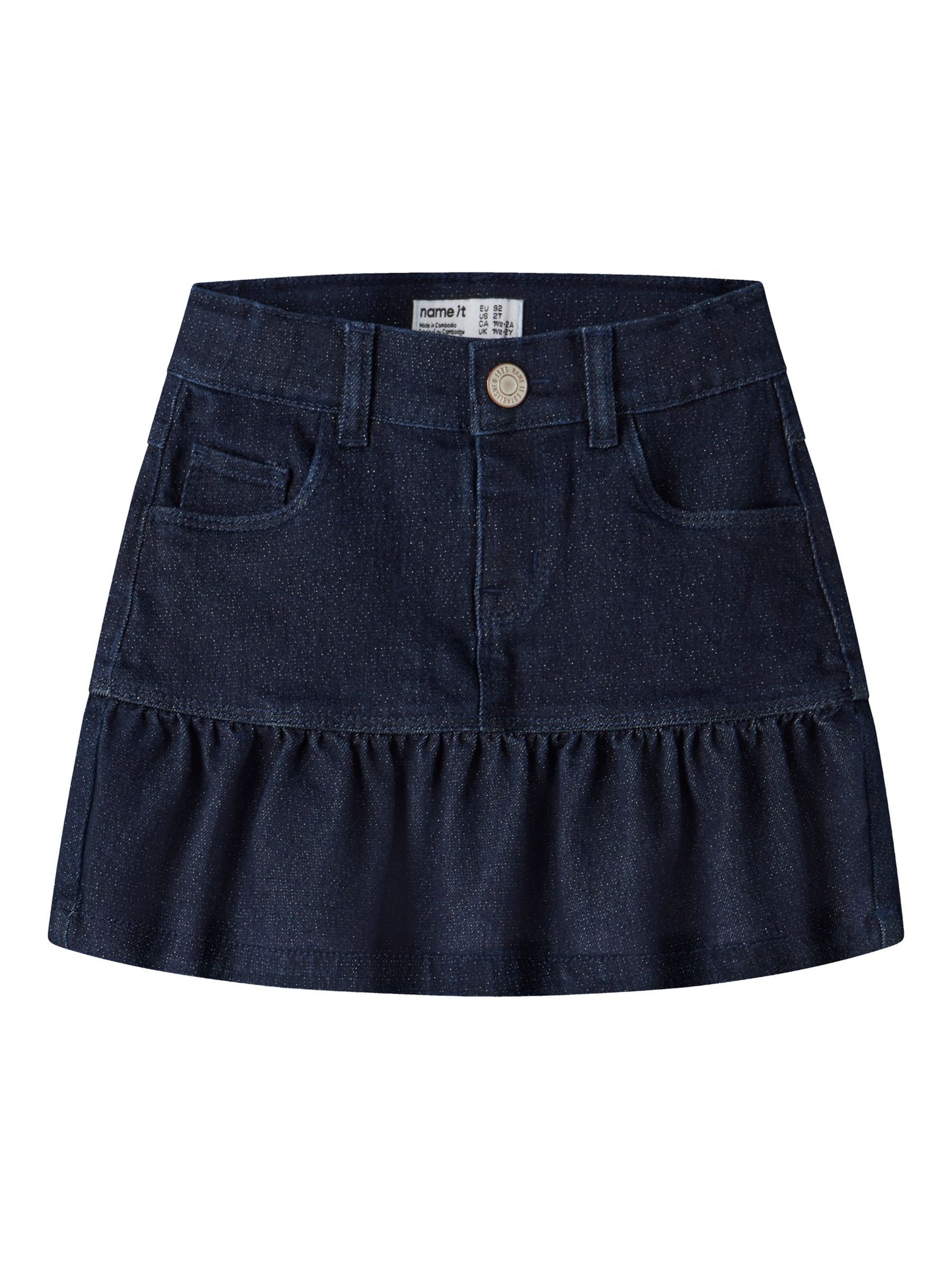 NAME IT Rok in Blauw: voorkant
