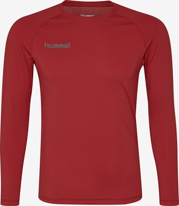 Hummel Functioneel shirt in Rood: voorkant