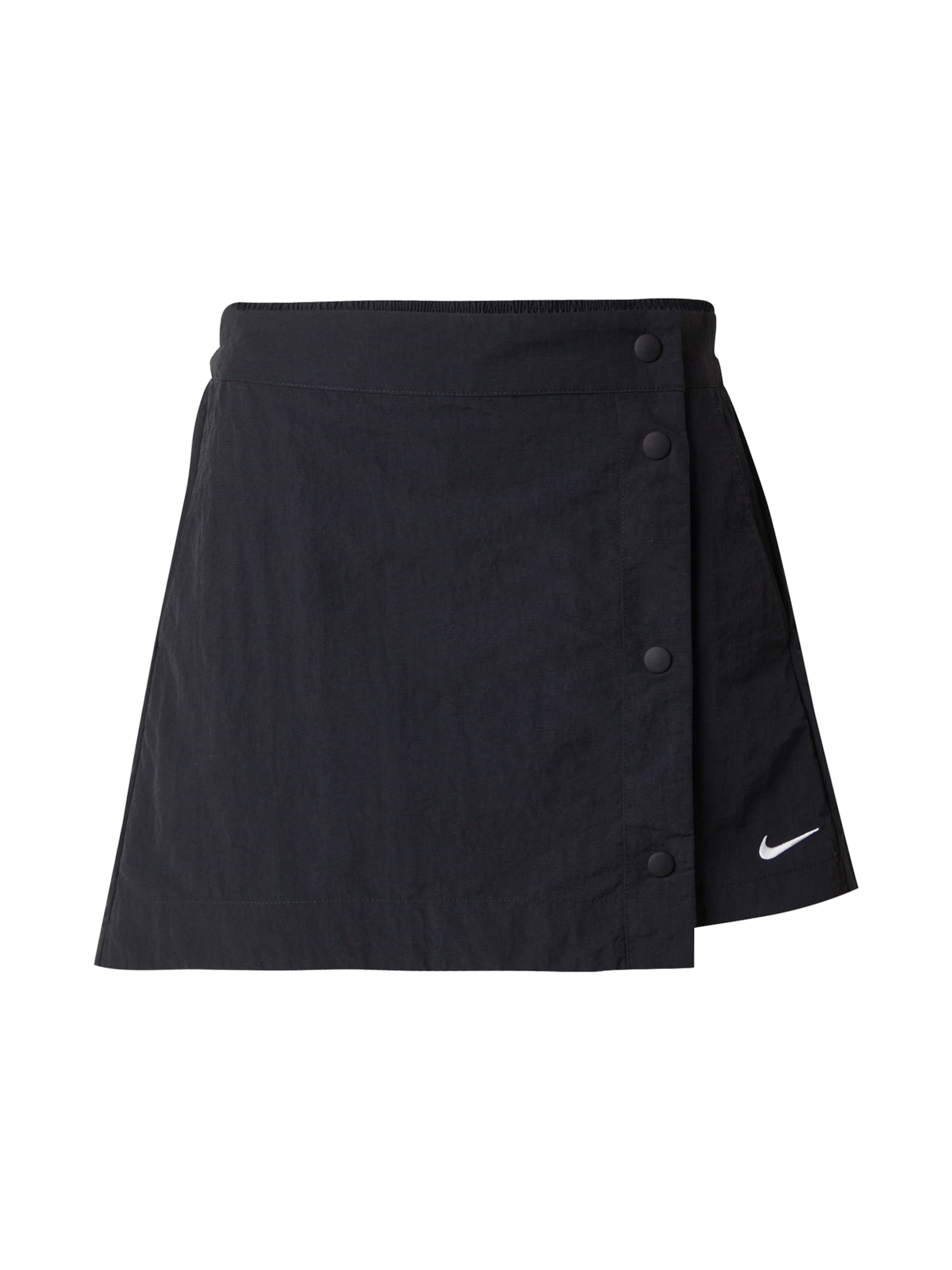 Nike Sportswear Юбка 'ESSNTL' в Черный: спереди