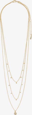 Pilgrim Necklace in Gold: front