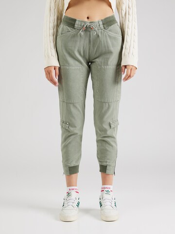 Tapered Pantaloni 'Celine Jazz' de la FREEMAN T. PORTER pe verde: față