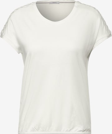 T-shirt CECIL en blanc : devant