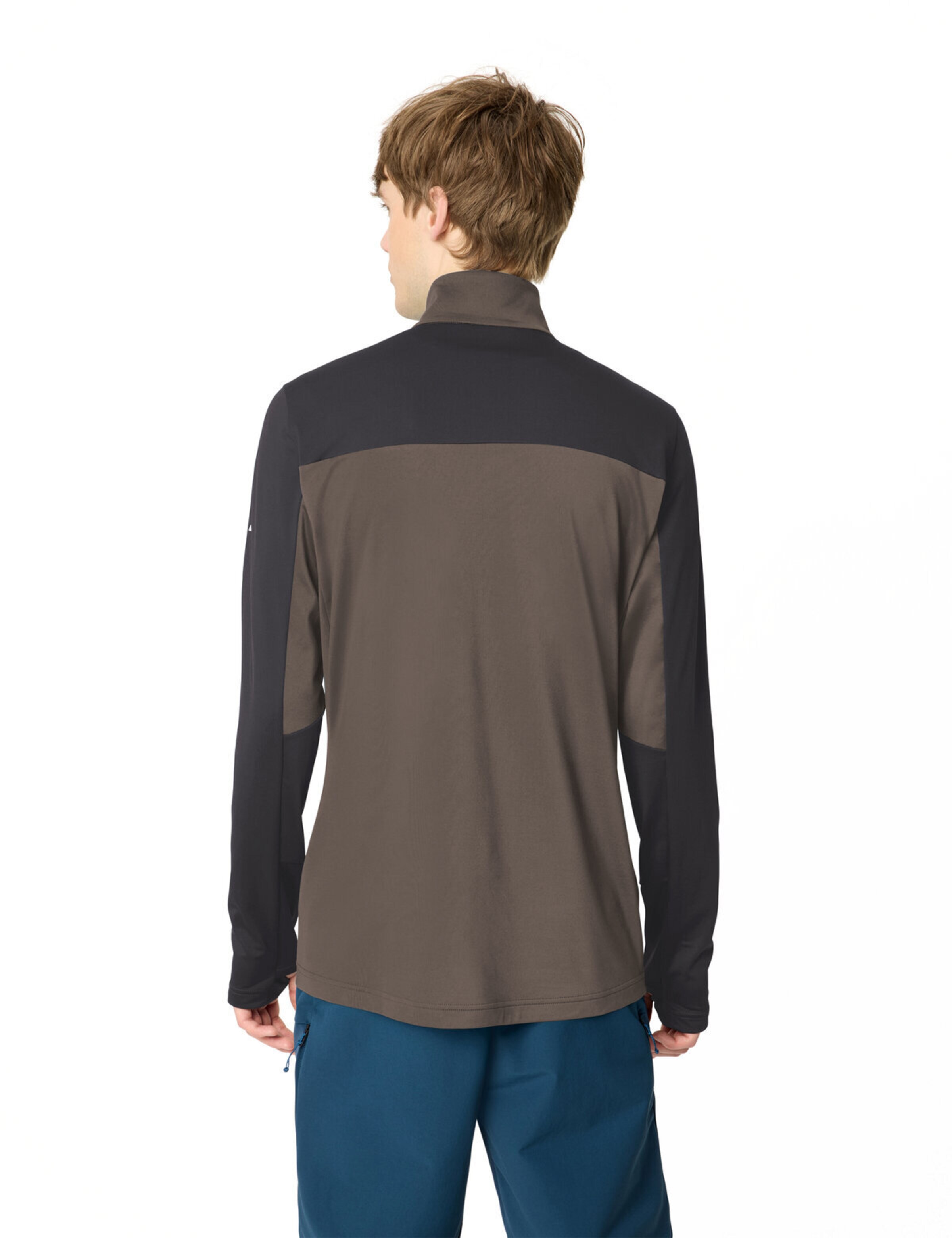VAUDE Sports sweater 'Livigno' in Black
