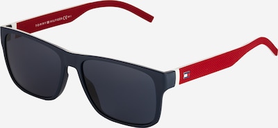 TOMMY HILFIGER Okulary przeciwsłoneczne w kolorze niebieska noc / czerwony / białym, Podgląd produktu