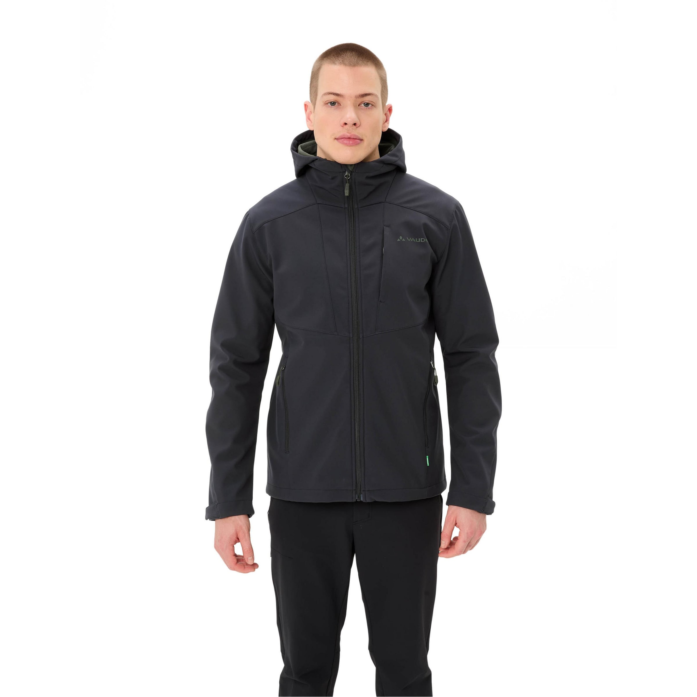 VAUDE Outdoor jacket 'Cyclone' in Black: front
