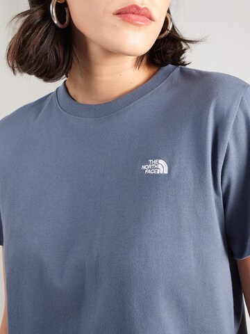 THE NORTH FACE Tričko 'ESSENTIAL SIMPLE DOME' – šedá