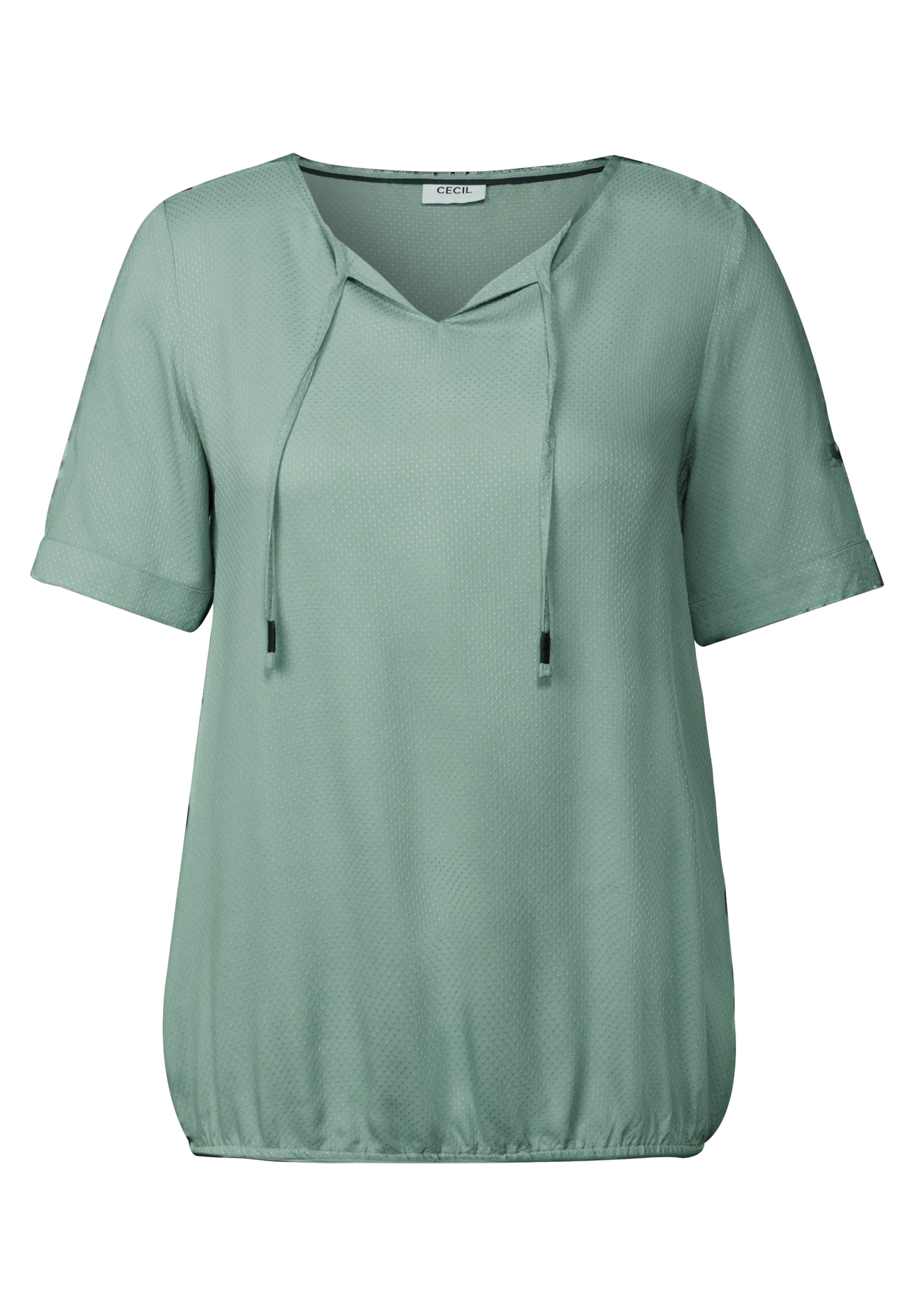 CECIL Bluse in Grün: Vorderseite
