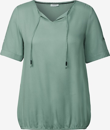 CECIL Bluse in Grün: Vorderseite