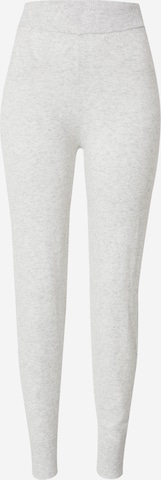 Gina Tricot Tapered Broek 'Melia' in Grijs: voorkant