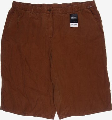 SAMOON Shorts in 6XL in Brown: front