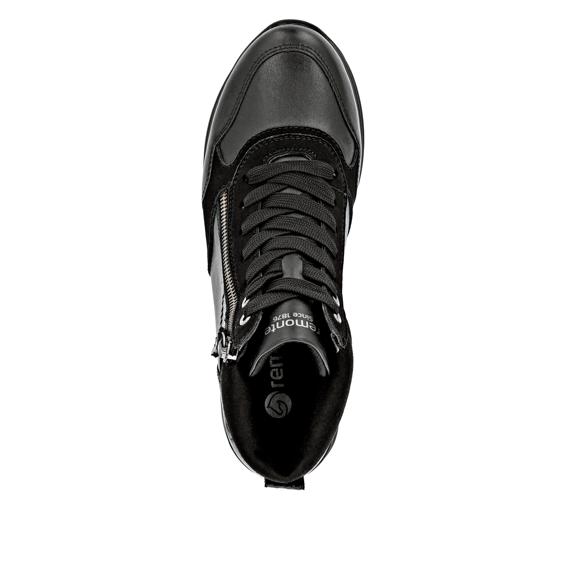 REMONTE High-Top Sneakers in Black