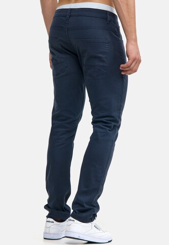 INDICODE JEANS Slimfit Jeans 'Chuevas' in Blauw