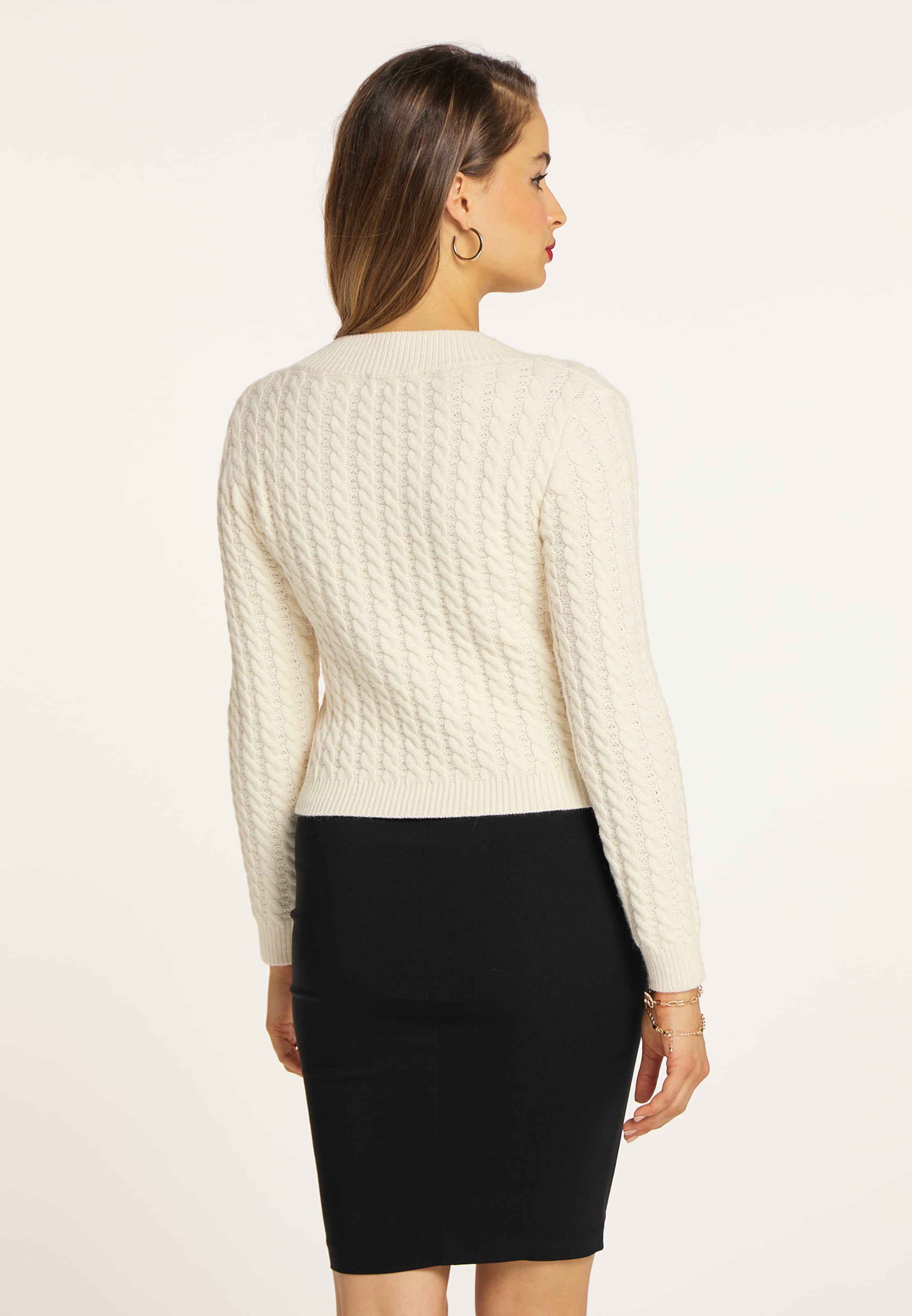 faina Pullover in Champagner 