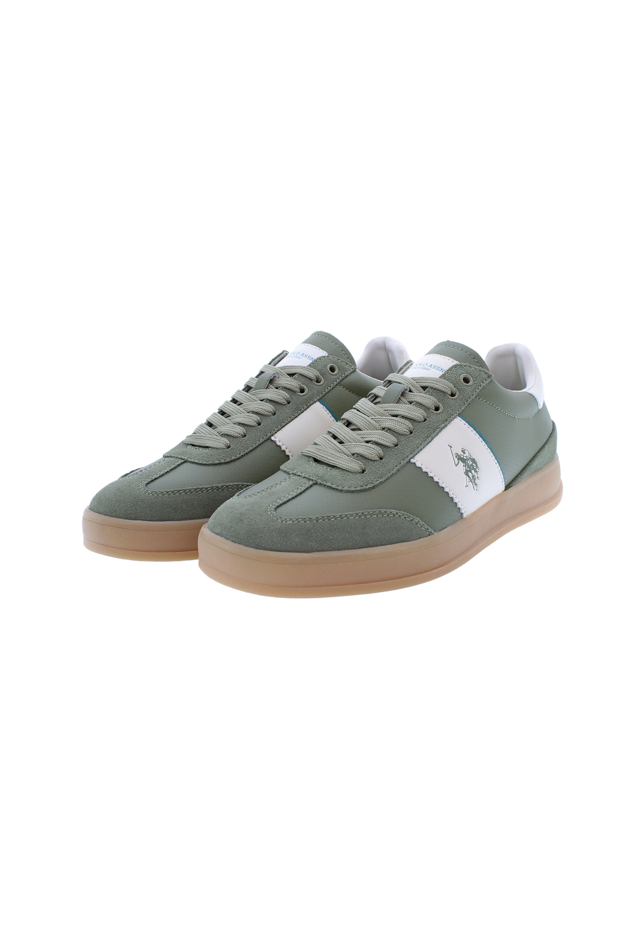 U.S. POLO ASSN. Sneakers laag 'Campy' in Groen