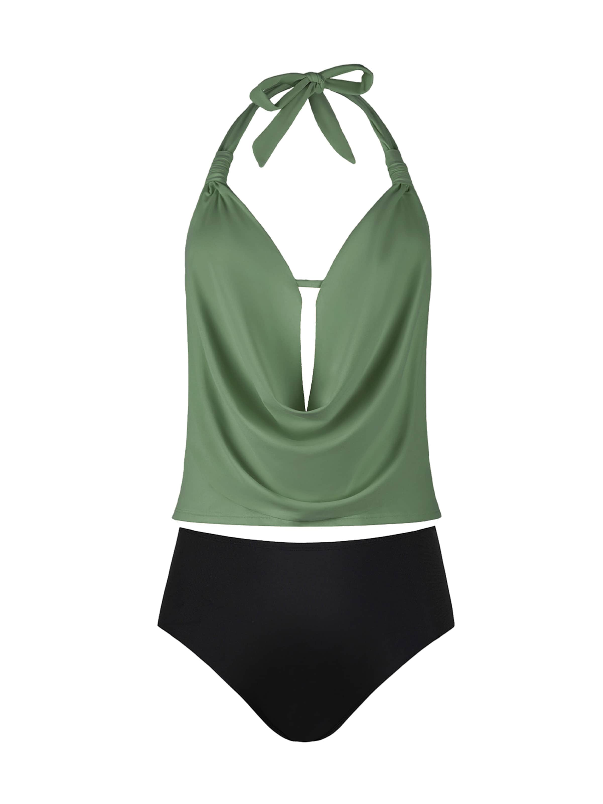 Cupshe Tankini 'DAA12D5A021RA'‌‌‌ in Grün