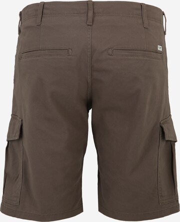 Jack & Jones Plus - Regular Calças cargo 'JOE' em castanho