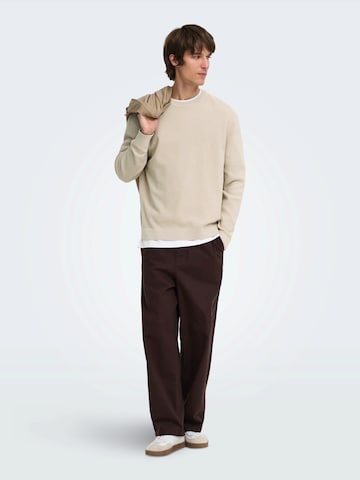 pilka Only & Sons Megztinis 'ONSTONY'