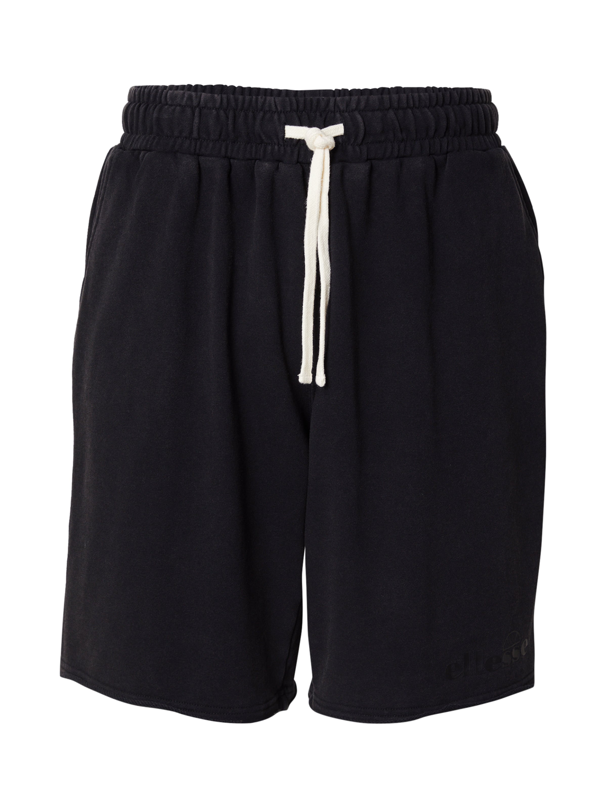 ELLESSELoosefit Hlače 'TREVOR' - crna boja: prednji dio