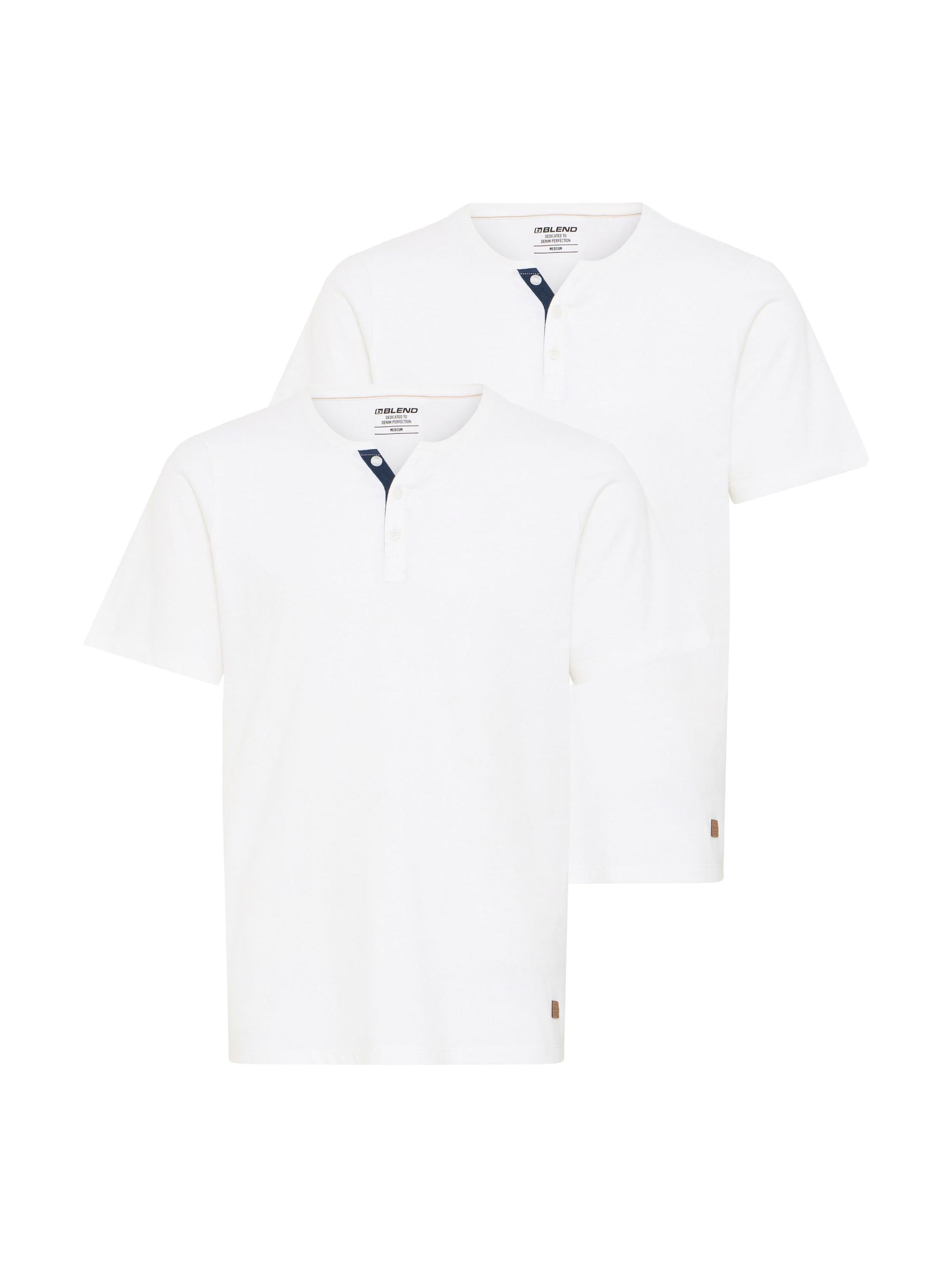 Maglietta 'HOLEY' di BLEND in bianco: frontale