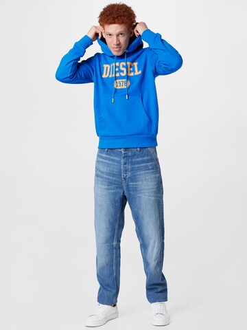 DIESEL Sweatshirt 'GINN' in Blau