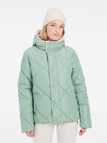 PROTEST Athletic Jacket 'PRTRYE' in Green