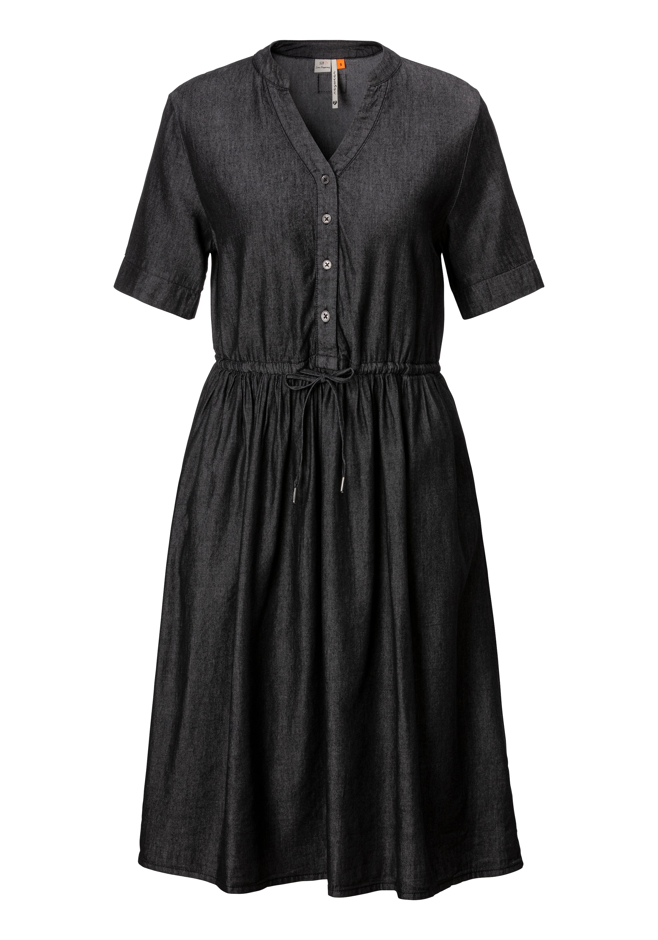 Ragwear Summer Dress in Black: front