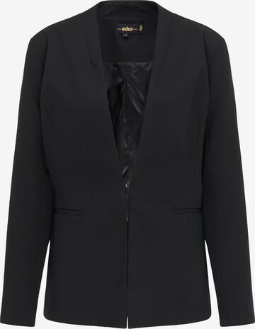 usha BLACK LABEL Blazer in Schwarz: predná strana