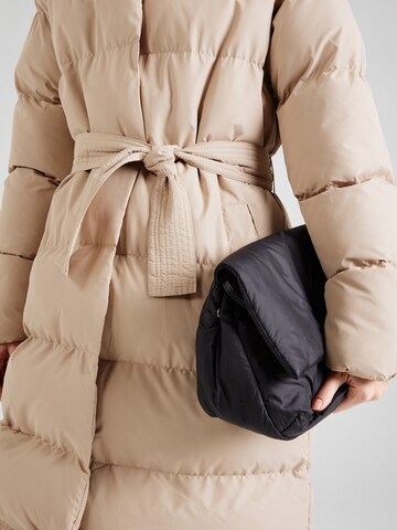 BRAVE SOUL Χειμερινό παλτό σε μπεζ