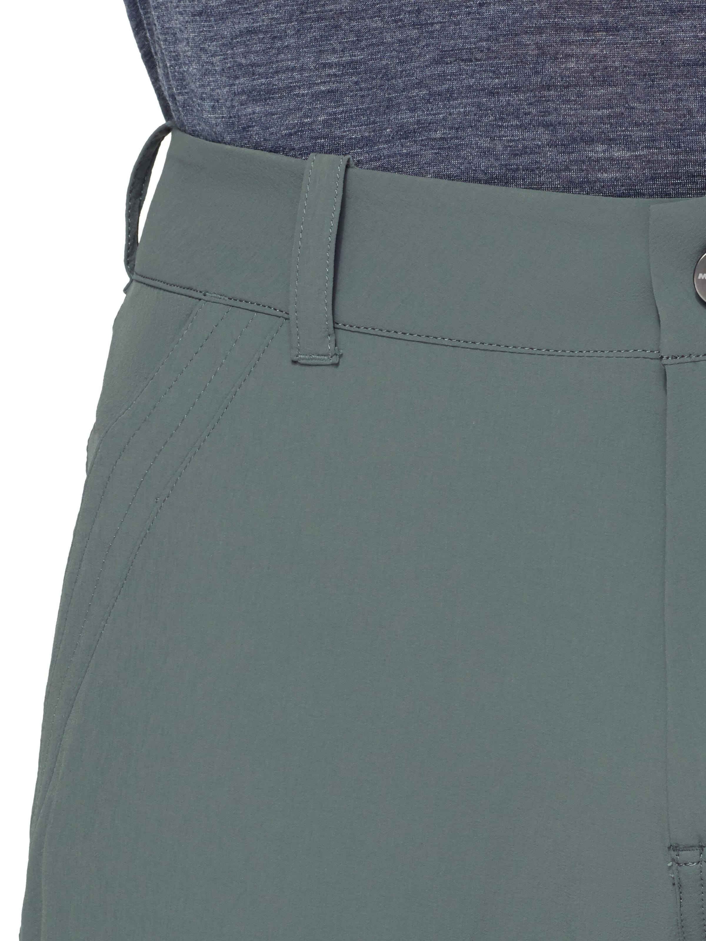MAMMUT Regular Outdoor Pants in Grey