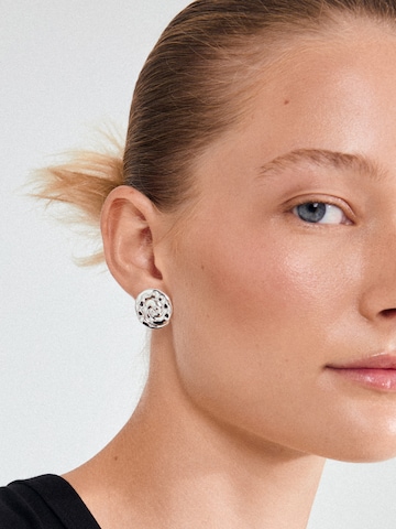 sidabrinė Pilgrim Auskarai 'HAZE'