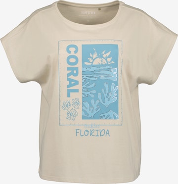 Maglietta di BLUE SEVEN in beige: frontale