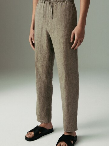 Regular Pantalon Next en beige : devant
