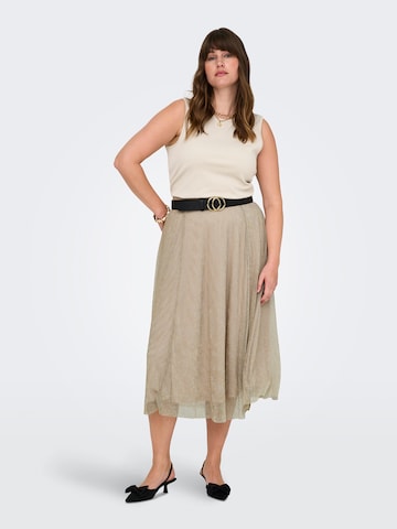 Jupe 'CARTinga' ONLY Carmakoma en beige
